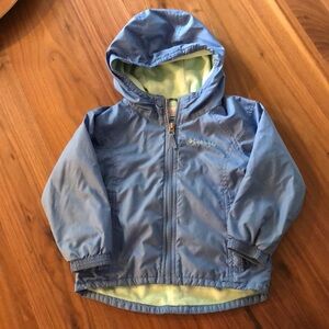 3T Columbia Fleece lined Rain Jacket